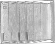 STOBOK Multi-Layer File Container Hanging File Organizer Record Storage Mesh Holder