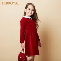 在飛比找ETMall東森購物網優惠-HERROYA新年秋冬禮服裙親子童裝