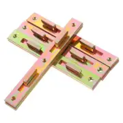 4 Pcs Bed Rail Fasteners Frame Hardware Kit Attachment Accessories Brackets