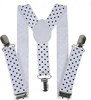 [Generic] Children Braces Children's Y-strap Boys Girls Triple Clip Suspenders Elastic Elastic Back Strap Clip