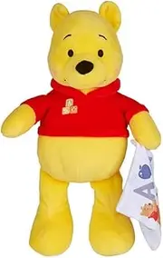 Winnie The Pooh Red Shirt Dangling Cuddle Soft Plush Toy