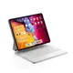 doqo 4 巧控磁吸式 2021 iPad Pro 11吋 3代 鍵盤保護殼 – 繁體, 白
