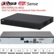 Dahua NVR4216-4KS3 16CH NVR 2HDD Network Video Recorder EPTZ 160 Mbps