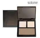[SOLONE] Exclusive Lying Silkworm Eyeshadow and Contour Shading Palette NEW