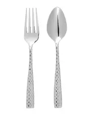 Fortessa Lucca Facceted 2pc Serving Set