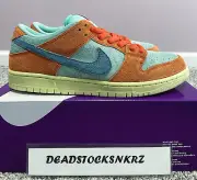 Nike SB Dunk Low Pro PRM Orange Emrald Rise DV5429 800 Men's Sizes