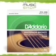 D'Addario EJ18 14-59 Heavy Phosphor Bronze Acoustic Guitar Strings