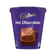 HOT CHOCOLATE DRINK POWDER MIX Smooth Delicious Flavoured Cadbury Jar 200g