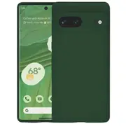 MCC Google Pixel 7 5G Soft Liquid Silicone Shockproof Case Cover [Dark Green]