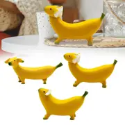 Cute Banana Dog Garden Statues Figurines Ornaments for Home Garden Personalized Gift