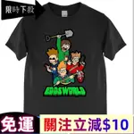 網紅T恤🎈EDDSWORLD T 恤男裝時尚休閒短袖上衣男潮有趣 T 恤 ROPA HOMBRE 情侶衣服短袖 大尺碼