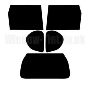 For Nissan X-Trail 2007-13 Pre Cut Window Tint Kit 20% Dark Rear Tinting Film