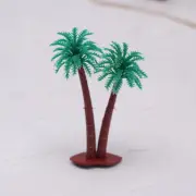 12 Pcs Coconut Tree Model Scenery Landscapes Outdoor Simulation