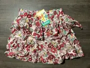 Garanimals Toddler Girls Size 4T Floral Print Pull On Skirt