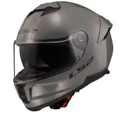 FF808 Stream II Solid Nardo Grey 06 Full Face Helmet