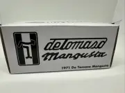 2023 Hot Wheels Collectors RLC Exclus 1971 De Tomaso Mangusta Spectraflame Green