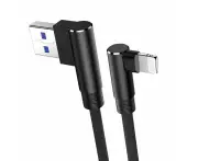 1m 2m 3m Elbow Fast Charging USB Charger Cable Data Sync Lead for iPhone iPad-Red-2m