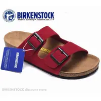 在飛比找蝦皮購物優惠-BIRKENSTOCK 勃肯酒紅色沙灘鞋 34-46 碼男/