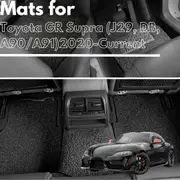 for Toyota GR Supra (J29, DB, A90/A91)2020-Current, Premium Car Floor Mats