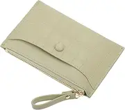 [WRITWAA] Card Wallet Women Small Pu Coin Purse Men's Wallet Id Holder Credit Card Case for Daily Use