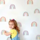 Decorative Rainbow Stickers Wall Sticker Nursery Room Decoration Wall Decals