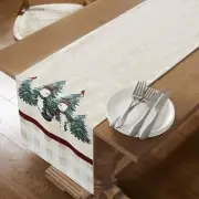 - Table Runner, Winter Inspired Table Essentials, Ideal Holiday Decor (Countr...