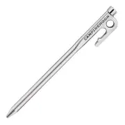 Stainless Steel Camping Tent Stakes with Hook Reliable and Long lasting
