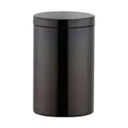 200ML Storage Canister Sealed Lid Fresh Keeping Cylindrical Empty Stainless Steel Tea Leaves Storage Box for Pantry JIKAIX