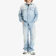 Off-White Paint Denim Relaxed Jeans