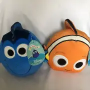 Squishmallows Disney - Nemo & Dory - 7” New