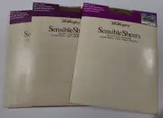 Worthington Sensible Sheers Long Pantihose Control Top JC Penney Vintage LOT 3