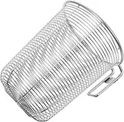 PEPLAYTAL Stainless Steel Hot Pot Colander Mesh Strainer with Clip Handle Noodle Basket Frying Spoon Strainer Sifter Sieve