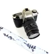 Pine Tree Camera Strap -Snowy Tree Camera Strap-Double Padded Comfortable Camera