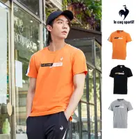 在飛比找momo購物網優惠-【LE COQ SPORTIF 公雞】潮流運動短袖T恤 中性