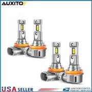 4PCS OXILAM H11 H8 H9 Headlight LED Bulb Low Beam 6500K Pure White High Power J (for: Volkswagen)