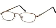 Montana Readers MR63C MR63C Men's Glasses Brown Size +1.00 - Private Health Rebate - Blue Light Block Available