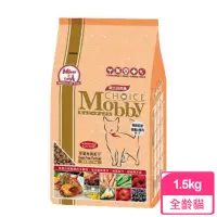 在飛比找momo購物網優惠-【Mobby 莫比】Mobby莫比 鵪鶉&鴨肉 愛貓無穀配方