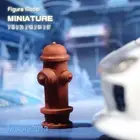 Mini Fire Hydrant Scene Props Miniatures Figures Model For Cars Vehicles Toys