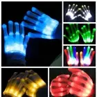 Glow Arcobaleno LED Gloves Luminous Light-up Gloves Stage Costume Accessories