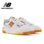 【NEW BALANCE】 NB 復古運動鞋_中性_白黃色_BB550WTO-D楦 550