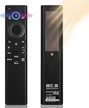 BN59-01385A Solar Voice Remote Replacement for Samsung Frame TV Remote with Bluetooth Rechargeable Solar Cell, Compatible with Samsung 2021-2022 Neo LED Smart 4K Ultra HD TV (Black)