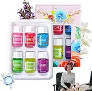 Diffuser Oils - Portable Fragrance Oil, Portable Water-Soluble Car Diffuser Air Freshner for Bathroom Living Room