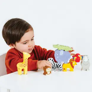 Le Toy Van叢林動物平衡啟蒙木質玩具/ PL117