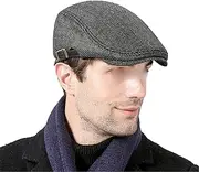 [GerRit] Men's Beret Hats Flat Caps for Men,Hunting Flat Cap,Duckbill Ivy Gatsby Hat Mens Hat Flat Cap