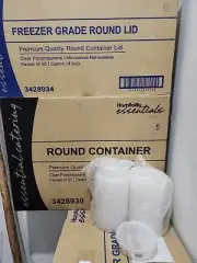 Take Away Disposable Food Grade Containers 280ml X 500