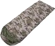 Sleeping Bag Camping Sleeping Bag Ultralight Waterproof Portable Outdoor Travel Sleeping Bed Winter Thermal Envelope Backpacking Bags，Camouflage950g