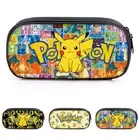 Pokemon Pikachu Pencil Case Unisex Kids Pen Box Bag Organizer Stationary Pouch