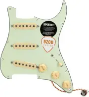 920D Custom Texas Vintage Loaded Stratocaster Pickguard - Mint Green