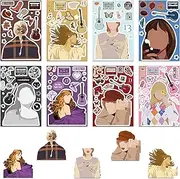 Taylor Stickers, Make A Face Stickers for Kids 4 5 6 7 8 Years Ages Swift Birthday Decorations Goodie Bags Stuffers Arts and Crafts Travel Activities DIY Gifts Game Reward Party Favors