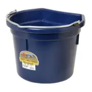 DuraFlex Plastic Flatback Bucket Navy 1 Count